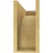 Ekena Millwork 7"W x 21"D x 14"H Classic Huntington Rough Cedar Woodgrain TimberThane Corbel, Primed Tan CORUR07X21X14HUNRCPR - alternate 4